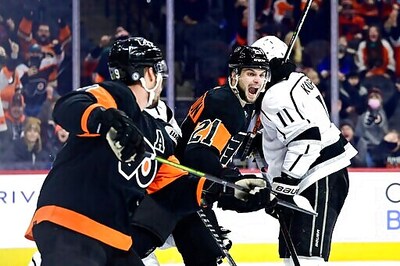 Flyers Beat Kings 4-3 In OT To Snap Team-record 13-game Skid