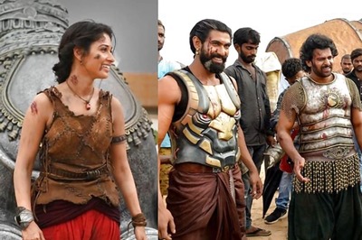 Prabhas, Tamannaah Bhatia, Rana Daggubati Celebrate 3 Years of Baahubali 2 with BTS Pics