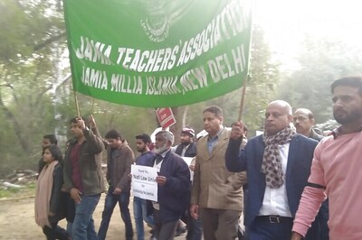'We Don't want Another Partition': Jamia Teachers Take out Peace March, Oppose Citizenship Law and NRC