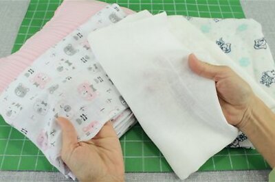 How to Sew a Swaddle Blanket
