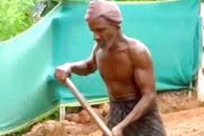 Udupi Man Builds Dirt Road Single-handedly Using Simple Tools