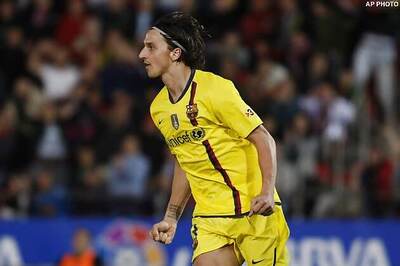 Injured Ibrahimovic out of Barca-Real clash