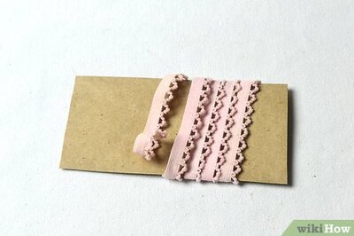 How to Make Elastic Ribbon Hair Ties