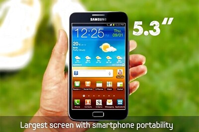 Is Galaxy Note the shape of things to come?