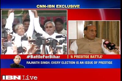 Every election an issue of prestige, Centre won't stop Bihar's progress even if BJP loses: Rajnath Singh