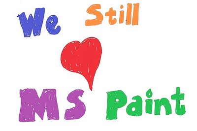 Microsoft Paint is Not Yet Dead