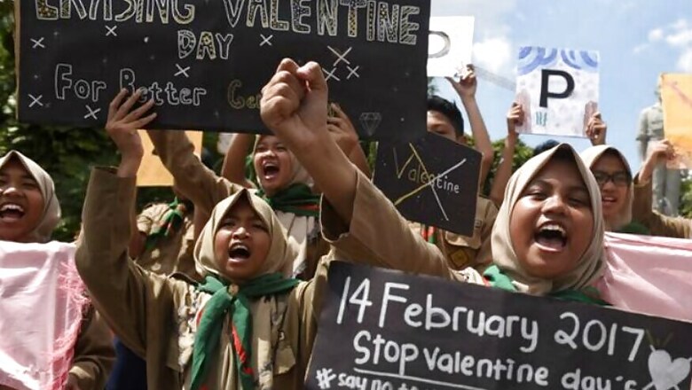 Valentine's Day Ban for Some in Muslim-majority Indonesia