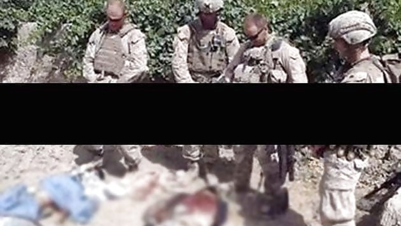 US Marine convicted of urinating on corpses
