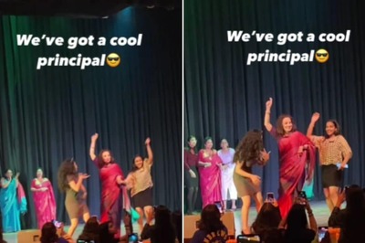 DU College Principal Walks the Ramp with Students in Saree: Watch