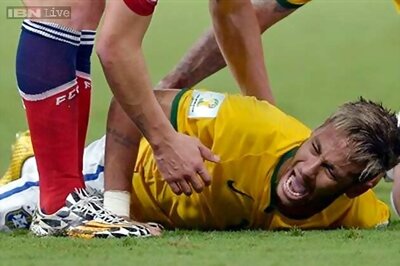 World Cup 2014: Neymar taken to hospital after getting injured during Colombia match