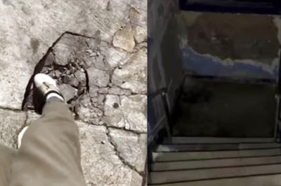 Watch: Man Discovers A Secret Tunnel After Stumbling On A Pothole On New York Street