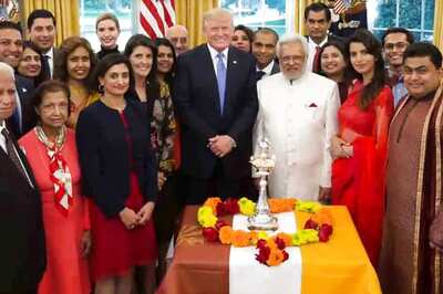 Donald Trump Celebrates Diwali in Oval Office