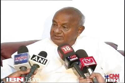 Law & order state subject, Centre can't be blamed: HD Deve Gowda