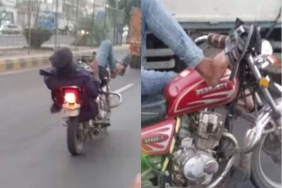 Trending: Video Shows Man Riding Bike With Legs While Playing Mobile Games