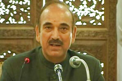 BJP government ushered in 'anti-climax', says Azad