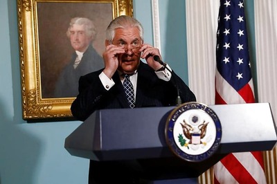 US Secretary of State Rex Tillerson to Set US-India Partnership Goals