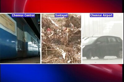 Co-ordinated operations bring relief to rain-battered Chennai; commercial flight, train services resume