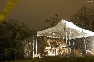 Sandy uproots tree, 200-year-old skeletons found