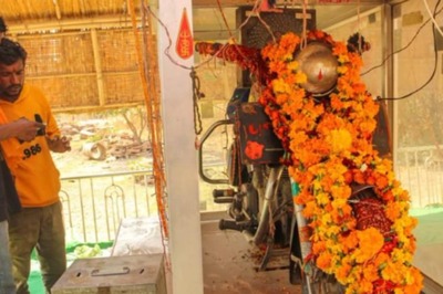Revisiting The Fascinating Tale Of Bullet Baba, A Temple Where Royal Enfield Is Worshipped