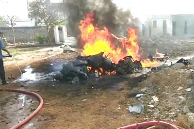 Indian Navy’s Heron Drone Crashes in Gujarat’s Porbandar