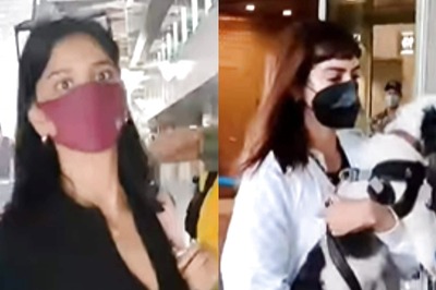 Suhana Khan Opts For De-glam Look, Khushi Kapoor Gets Paw-some Surprise As They Return From The Archies Shoot