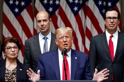 Trump Evokes Floyd After Hailing Strong Jobs Report