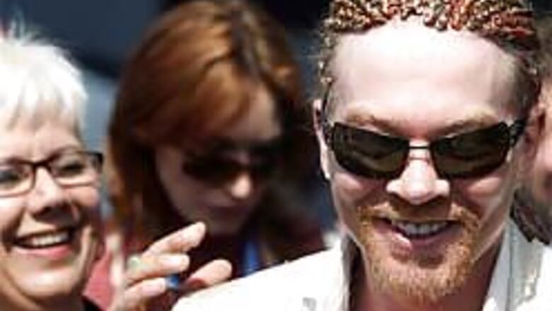 G'n'R vocalist Axl fined over brawl