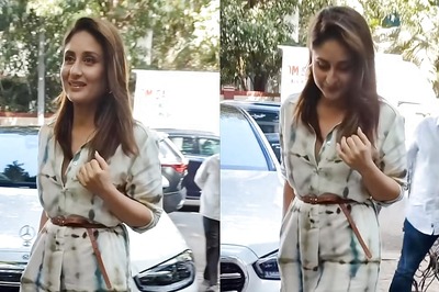 Kareena Kapoor Khan Exudes Summer Vibes in Chic Tie-Dye Shirt Dress