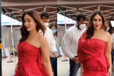 Kareena Kapoor Khan Looks Stunning as She Gets Clicked in a Gorgeous Red Dress