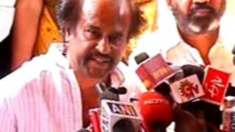 Movie first, Rajinikant rules out political career